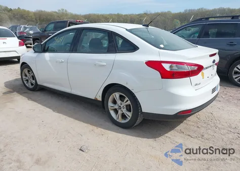 2014 Ford Focus Se from USA, damaged, VIN 1FADP3F26EL454790